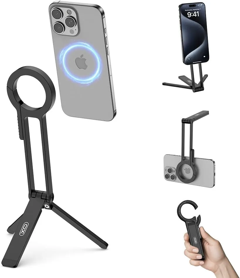 Magnetic Phone Tripod Stand